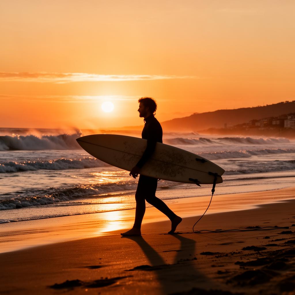 Shooting EVJF coucher de soleil à Anglet